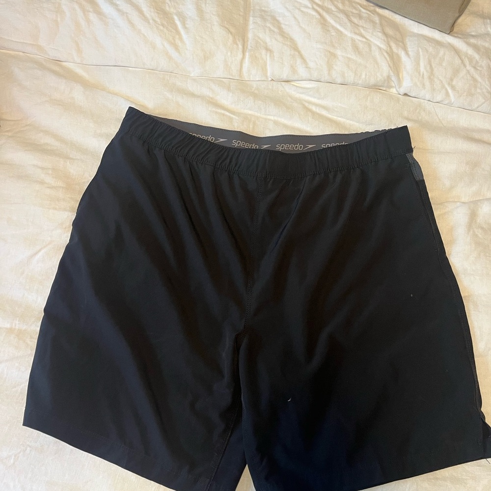 Speedo Gray Swim Shorts
